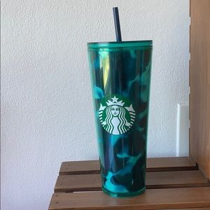 Blue Tortoise Tumbler